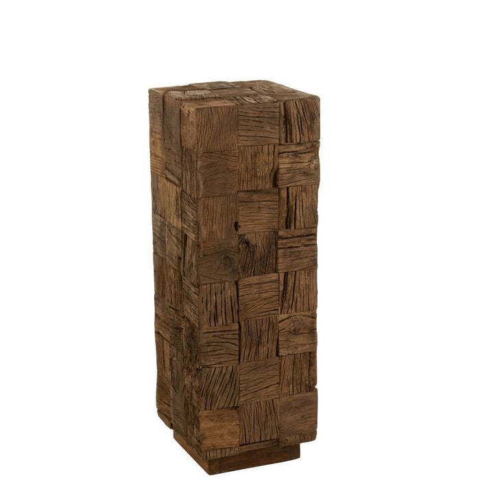 Decoratie Naturel Recycled hout M 30 cm-Wanddecoratie-J-Line