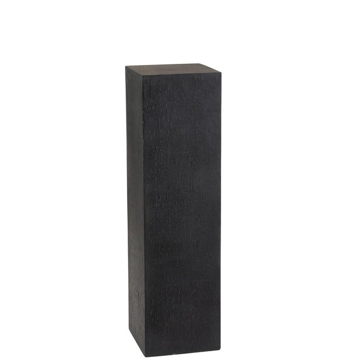 Decoratie Zwart Magnesium Rechthoekig 28 cm-Woondecoratie-J-Line