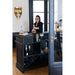 Decoratie Zwart Mangohout hout 55x180 cm-Woondecoratie-J-Line