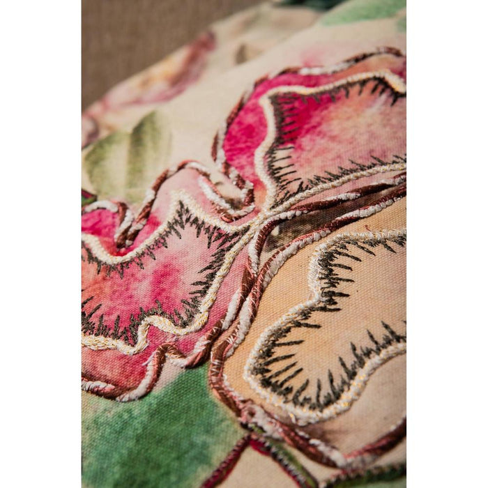 Decoratief kussen Ayumi Roze Rechthoekig Katoen Sierkussen Abstract-Decoratief kussen-PTMD