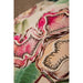 Decoratief kussen Ayumi Roze Rechthoekig Katoen Sierkussen Abstract-Decoratief kussen-PTMD