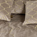 Decoratief kussen Lizze Beige Fluweel Sierkussen Embroidery Vierkant S-Decoratief kussen-PTMD