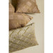 Decoratief kussen Lizze Beige Fluweel Sierkussen Embroidery Vierkant S-Decoratief kussen-PTMD