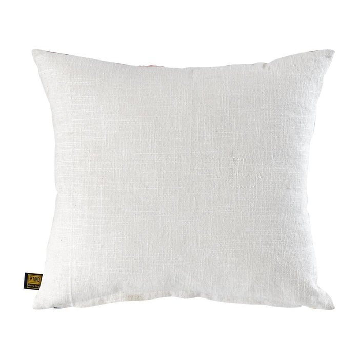 Decoratief kussen Prinay Roze Vierkant Embroidery Sierkussen met Dots-Decoratief kussen-PTMD