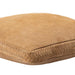 Decoratief kussen Suky Camel Suède Leer Sierkussen Vierkant S-Decoratief kussen-PTMD