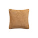 Decoratief kussen Suky Camel Suède Leer Sierkussen Vierkant S-Decoratief kussen-PTMD