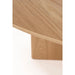 Dining Table Laurent Natural 120x120x75-Eettafels-Creating Home