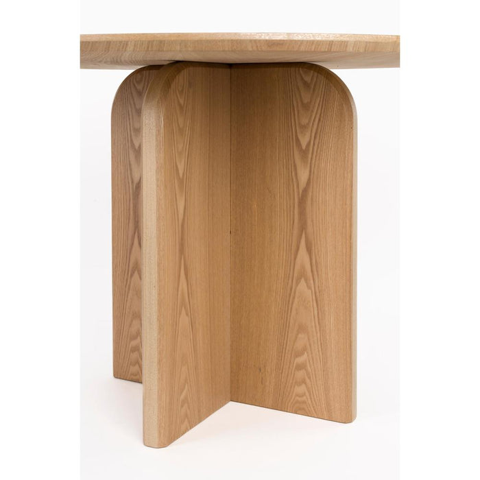 Dining Table Laurent Natural 120x120x75-Eettafels-Creating Home