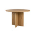 Dining Table Laurent Natural 120x120x75-Eettafels-Creating Home