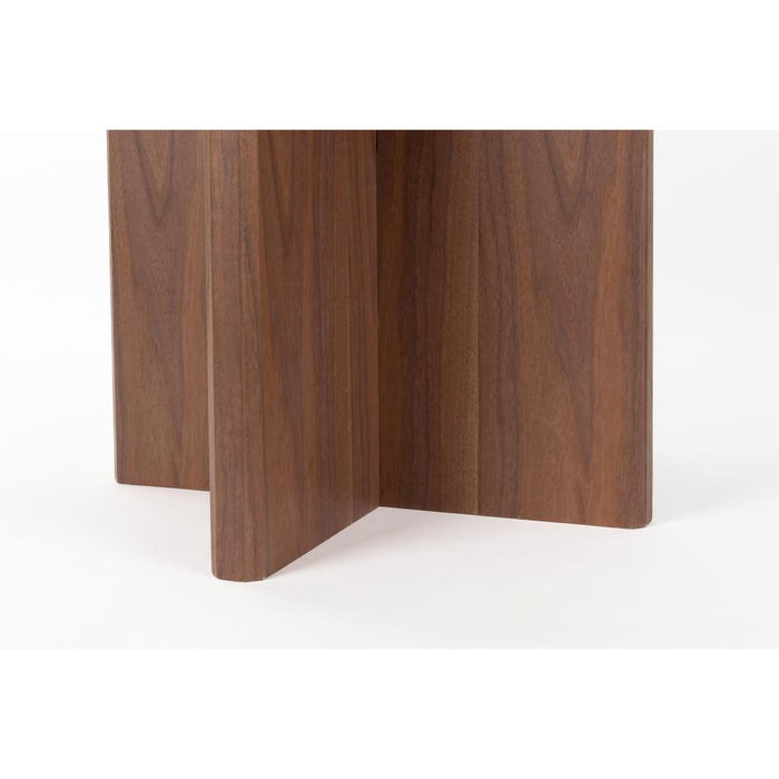 Dining Table Laurent Walnut 120x120x75-Eettafels-Creating Home