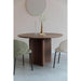 Dining Table Laurent Walnut 120x120x75-Eettafels-Creating Home
