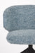 Draaibare Eetkamerstoel Balado Polyester Blauw 57x54.5 cm-Eetkamerstoelen-Creating Home