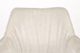 Draaibare Eetkamerstoel Kodak Polyester Beige 62x66 cm-Eetkamerstoelen-Creating Home
