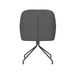 Draaibare Eetkamerstoel Otis Grijs Polyester Grijs 62x59 cm-Eetkamerstoelen-Creating Home