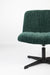 Draaibare Fauteuil Belmond Rib Polyester Groen 71x65 cm-Fauteuils-Creating Home