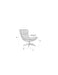 Draaibare Fauteuil John PU-Leder Donkergrijs 92x81 cm-Fauteuils-Creating Home