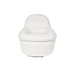 Draaibare Fauteuil Velvoro Polyester Off white 84x80 cm-Fauteuils-Creating Home