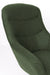 Draaibare Fauteuil Yuki Hout,Polyester Groen 84.5x73 cm-Fauteuils-Creating Home