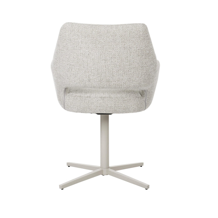 Draaibare eetkamerstoel Lux Beige-Eetkamerstoelen-Creating Home