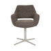 Draaibare eetkamerstoel Lux Bruin-Eetkamerstoelen-Creating Home