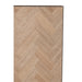 Dressoir 4-deurs Zigzag Hout/Metaal Naturel/Zwart 40x180x87 cm-Dressoirs-J-Line