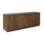 Dressoir Brussel Bruin 200 cm 200x45x80 cm-Dressoirs-Starfurn