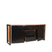Dressoir Brussels Rough Mangohout - 190x45x85 cm-Dressoirs-LABEL51