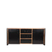 Dressoir Brussels Rough Mangohout - 190x45x85 cm-Dressoirs-LABEL51