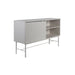 Dressoir Cayo High MDF, Metaal Wit 40x124 cm-Dressoirs-Creating Home