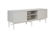 Dressoir Cayo Low MDF, Metaal Wit 40x155 cm-Dressoirs-Creating Home