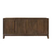 Dressoir Cortez Mangohout Bruin 40x190x85 cm-Dressoirs-Livingfurn