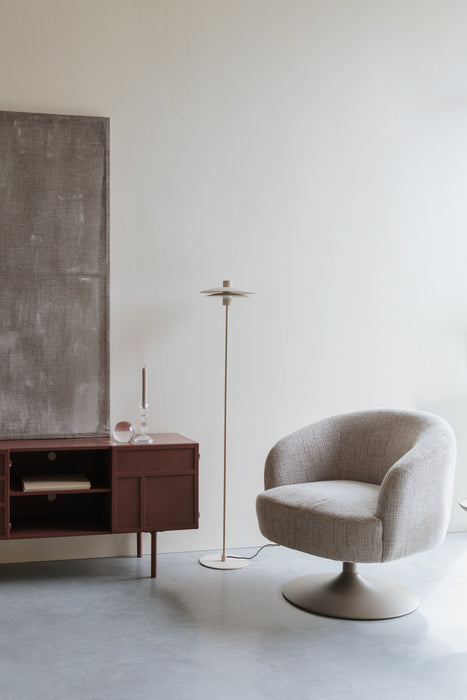 Dressoir Davis Metaal Rood 36x160 cm-Dressoirs-Creating Home