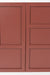 Dressoir Davis Metaal Rood 36x160 cm-Dressoirs-Creating Home