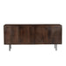 Dressoir Elan Mangohout Bruin 40x180x82 cm-Dressoirs-Livingfurn