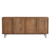Dressoir Elan Mangohout Naturel hout 40x180x82 cm-Dressoirs-Livingfurn
