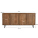 Dressoir Elan Mangohout Naturel hout 40x180x82 cm-Dressoirs-Livingfurn
