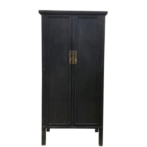 Dressoir Icons Loes Zwart 100x45x210 cm-Opbergkasten-Livingfurn