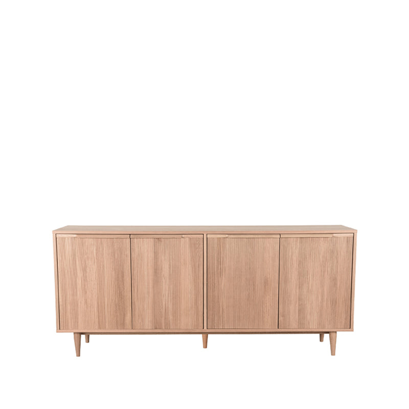 Dressoir Jule Naturel Eiken 200 cm 200x49x87 cm-Dressoirs-LABEL51
