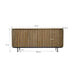 Dressoir Lausanne Teakhout Naturel hout 43x180x80 cm-Dressoirs-Livingfurn