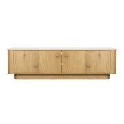 Dressoir Low Almira Hout Naturel 40x180 cm-Dressoirs-Creating Home
