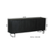 Dressoir Madison 210 cm 210x45x85 cm-Dressoirs-Starfurn