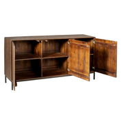 Dressoir Madison Bruin 165 cm 165x45x55 cm-Dressoirs-Starfurn