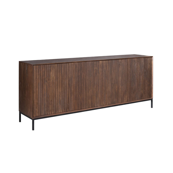 Dressoir Madison Bruin - 210 cm-Dressoirs-Starfurn