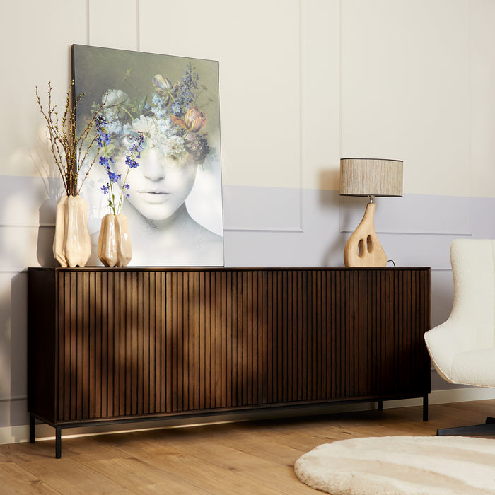 Dressoir Madison Bruin - 210 cm-Dressoirs-Starfurn