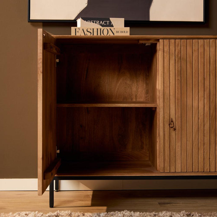 Dressoir Madison Naturel 165 cm 165x45x85 cm-Dressoirs-Starfurn
