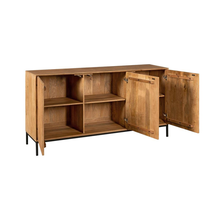 Dressoir Madison Naturel 165 cm 165x45x85 cm-Dressoirs-Starfurn