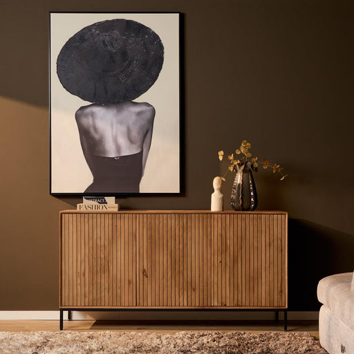 Dressoir Madison Naturel - 165 cm-Dressoirs-Starfurn