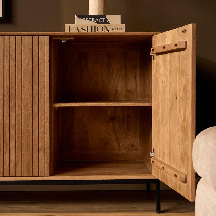 Dressoir Madison Naturel 210 cm 210x45x85 cm-Dressoirs-Starfurn