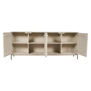 Dressoir Madison Zand 210 cm 210x45x85 cm-Dressoirs-Starfurn