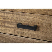 Dressoir Nairobi Mangohout Naturel hout 180x45x80 cm-Dressoirs-Livingfurn